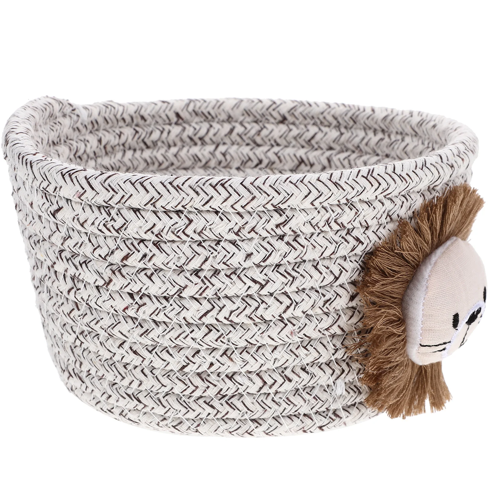 

Decorative Basket Woven Baskets Toy Nursery Storage Small Fabric Bathroom Holder Baby