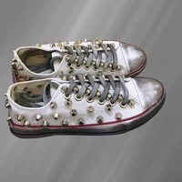 low top low top dirty cylinder rivet canvas shoes street walking sneakers hand rivet vulcanized shoes 35 46