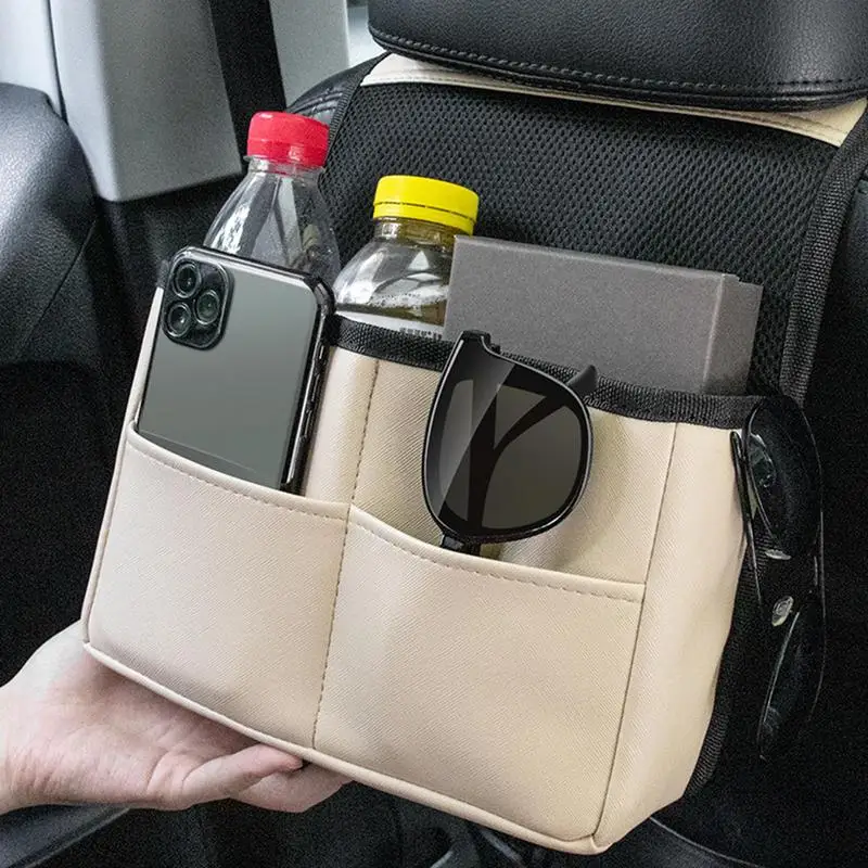 

Автомобильный Органайзер на заднее сиденье автомобиля, универсальная сумка для хранения в багажнике автомобиля, многофункциональная Водонепроницаемая подвесная защитная коробка