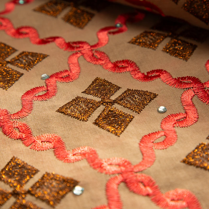 Кружевная швейцарская вуаль SJD кружево в Швейцарии с камнями новинка 2023 5 ярдов