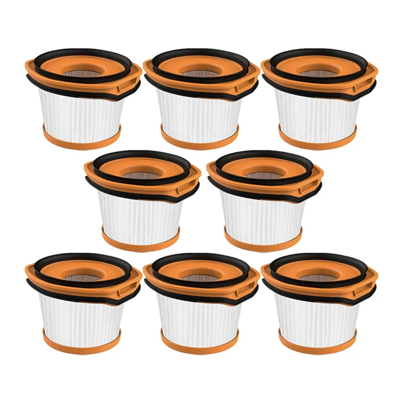 

8 Pcs Filter For Shark Wandvac System WS620 WS630 WS632 Cordless Vacuum XFFWV360 Vacuum Cleaner Spare Accessories