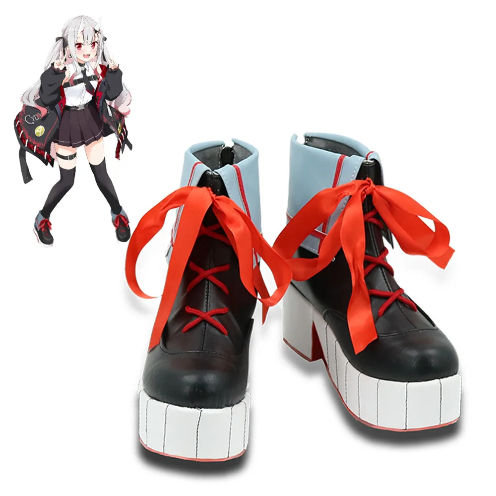 

Hololive Nakiri Ayame Shoes Cosplay Women Boots