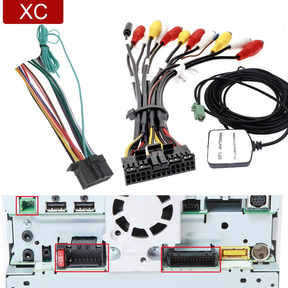 Автомобильная аудиокамера AUX передний кабель для Pioneer AVH W4500NEX W4400NEX W6400NEX AVICW8400NEX