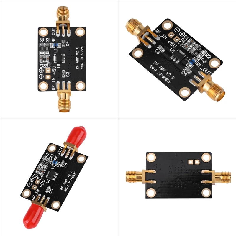 5 В 20 дБ RF широкодиапазонный малошумящий модуль усилителя 0 05-6G Высокая линейность