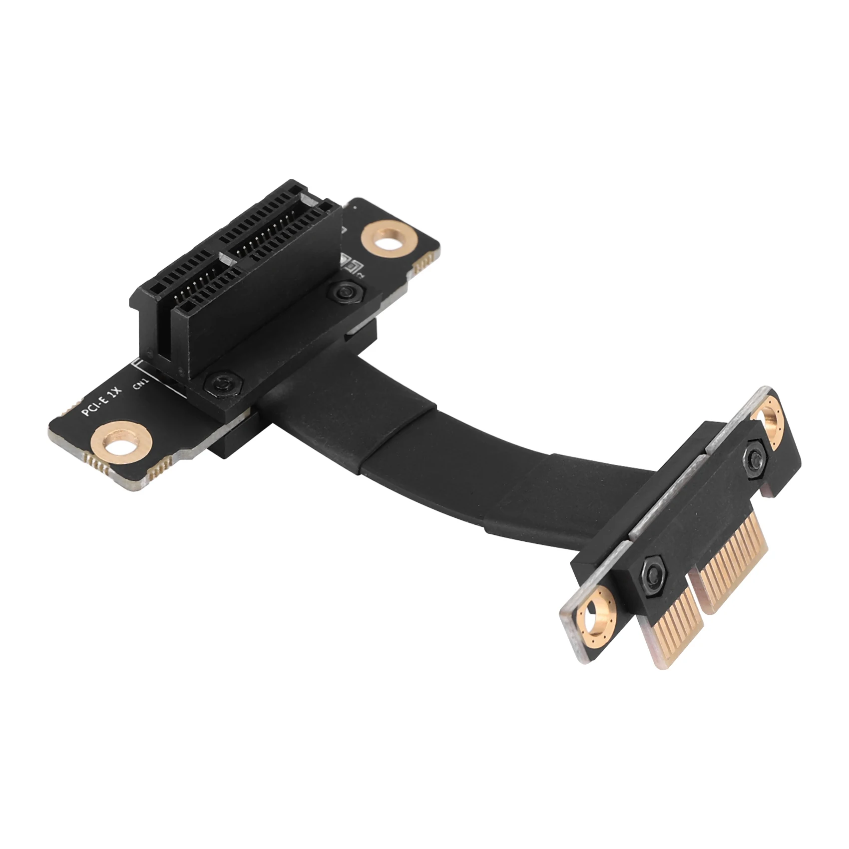 

Кабель расширения PCIE X1, двойной прямой угол PCIe 3,0 X1 на X1, Удлинительный кабель 8 Гбит/с, PCI 1X, карта расширения-5 см