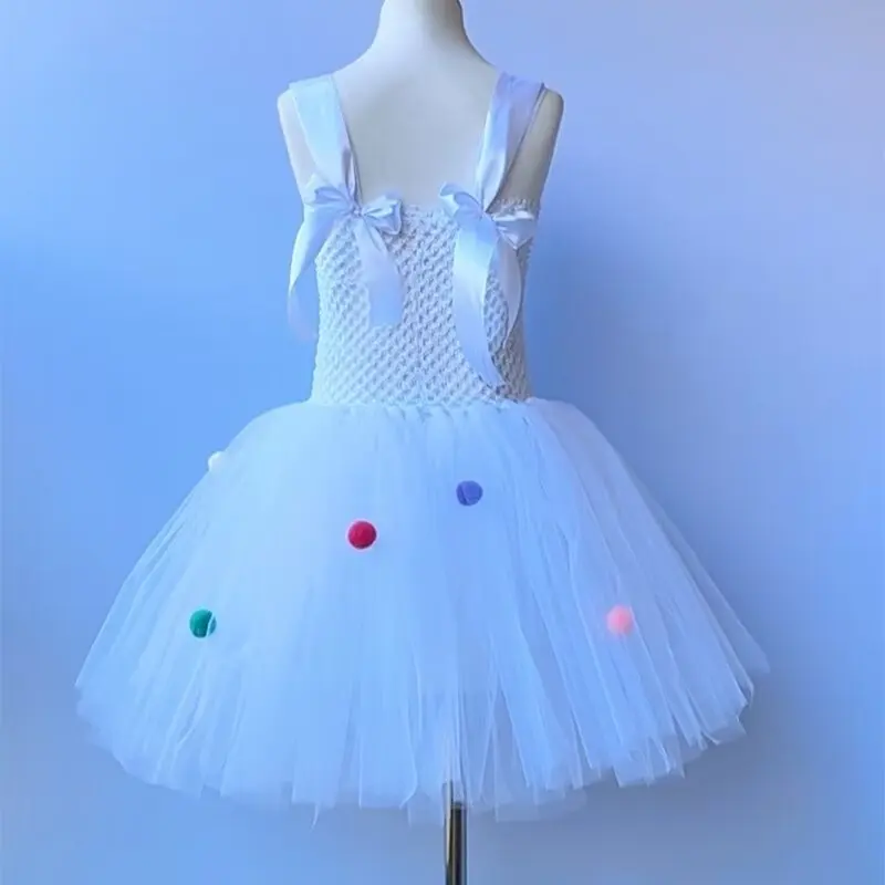 Платье-пачка с пасхальным кроликом для маленьких девочек костюмы косплея