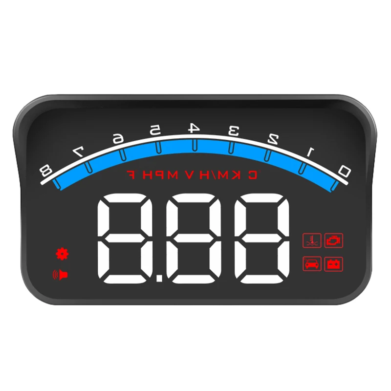 Дисплей на лобовое стекло M6S 3 5 дюйма проектор Универсальная автомобильная