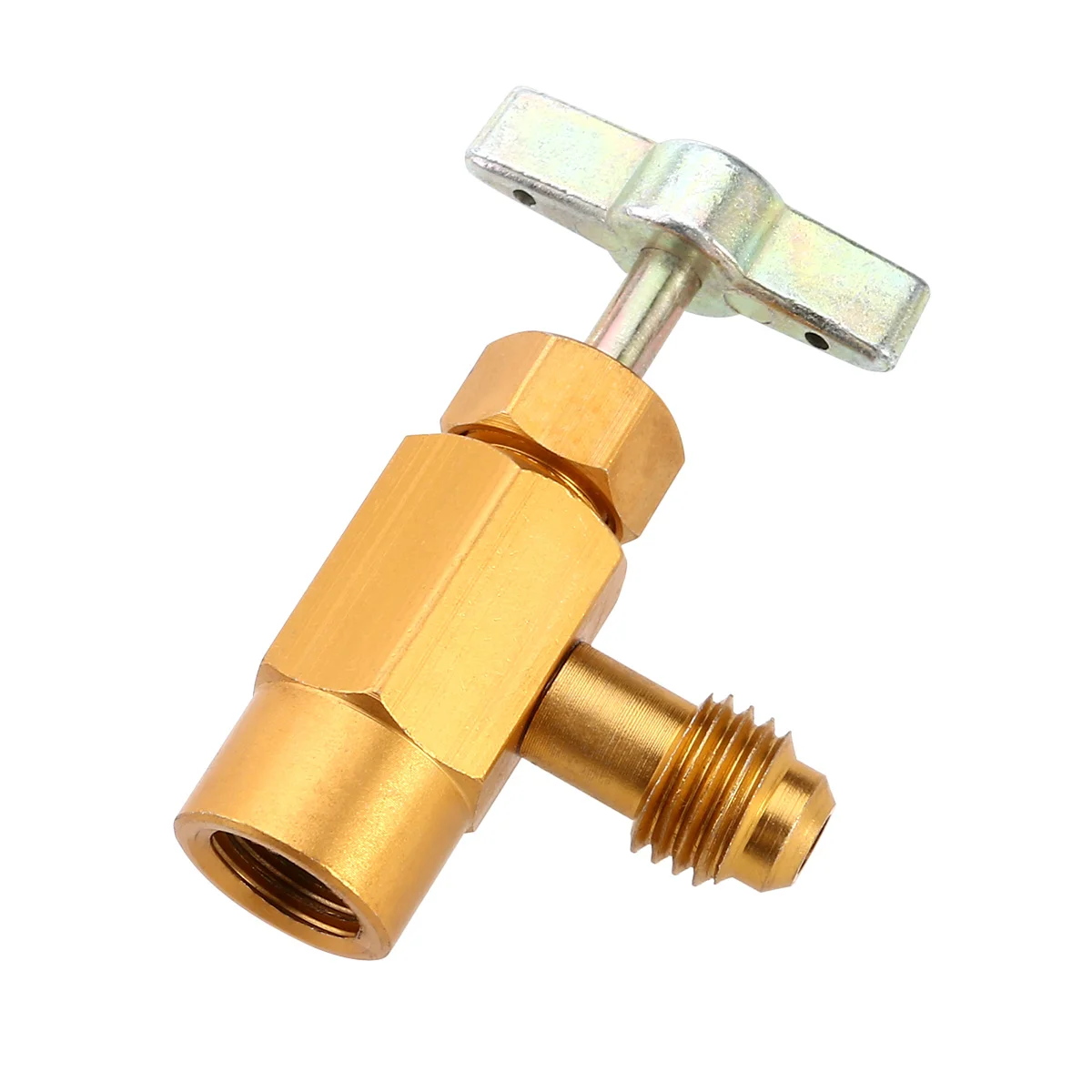 

Can Tap Refrigerant Opener Adapter Dispensing R134A Bottle Brass Conditioning Air 1 Thread Tool Tank Dispenser 2 Refrigerants