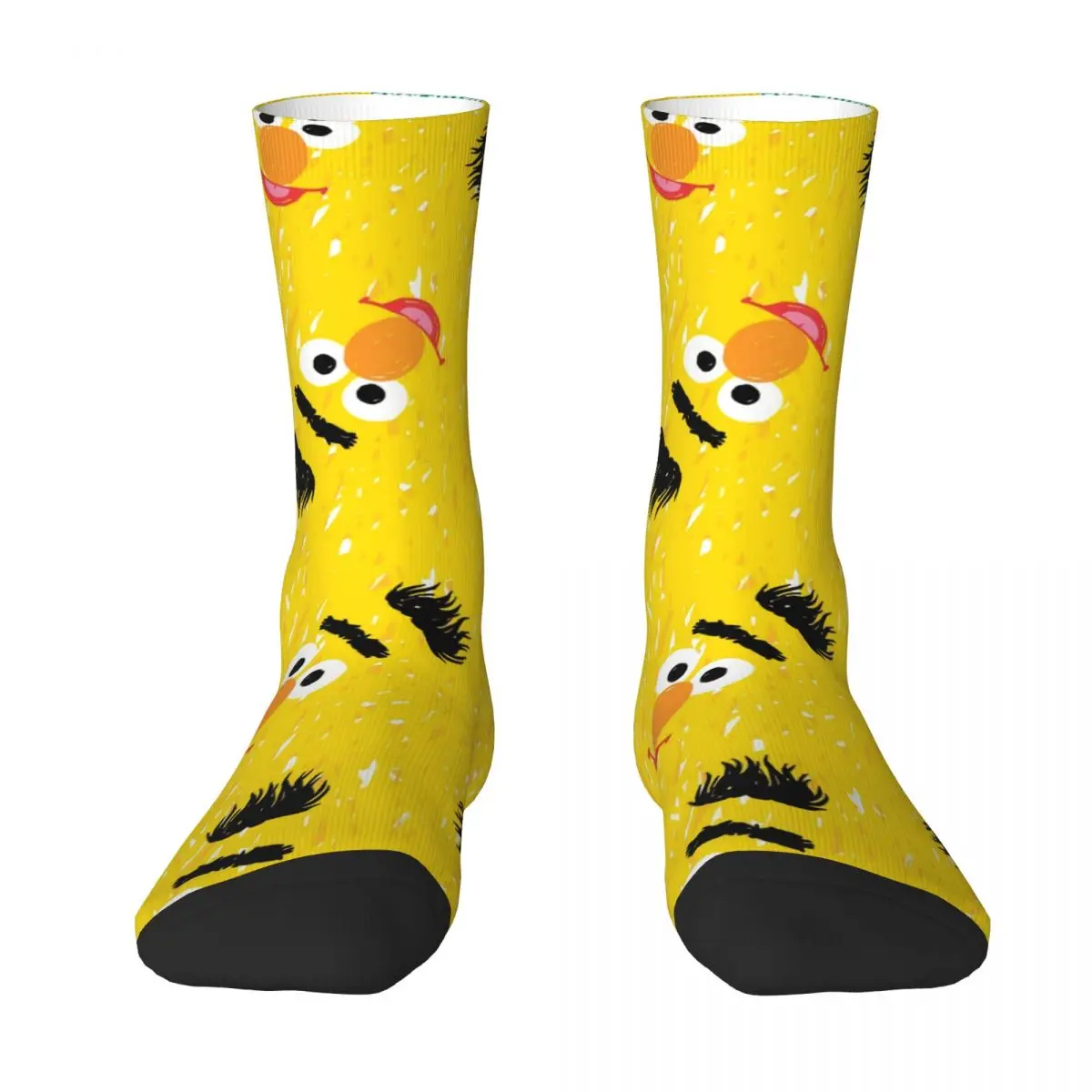 

Bert Aesthetic Sesame Street Socks Male Mens Women Summer Stockings Harajuku