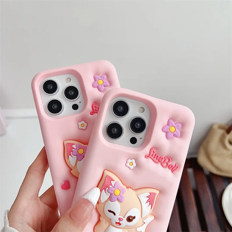 Мягкий силиконовый чехол для телефона с рисунком Диснея iPhone 11 12 13 14 15 Pro Max Lotso Stitch