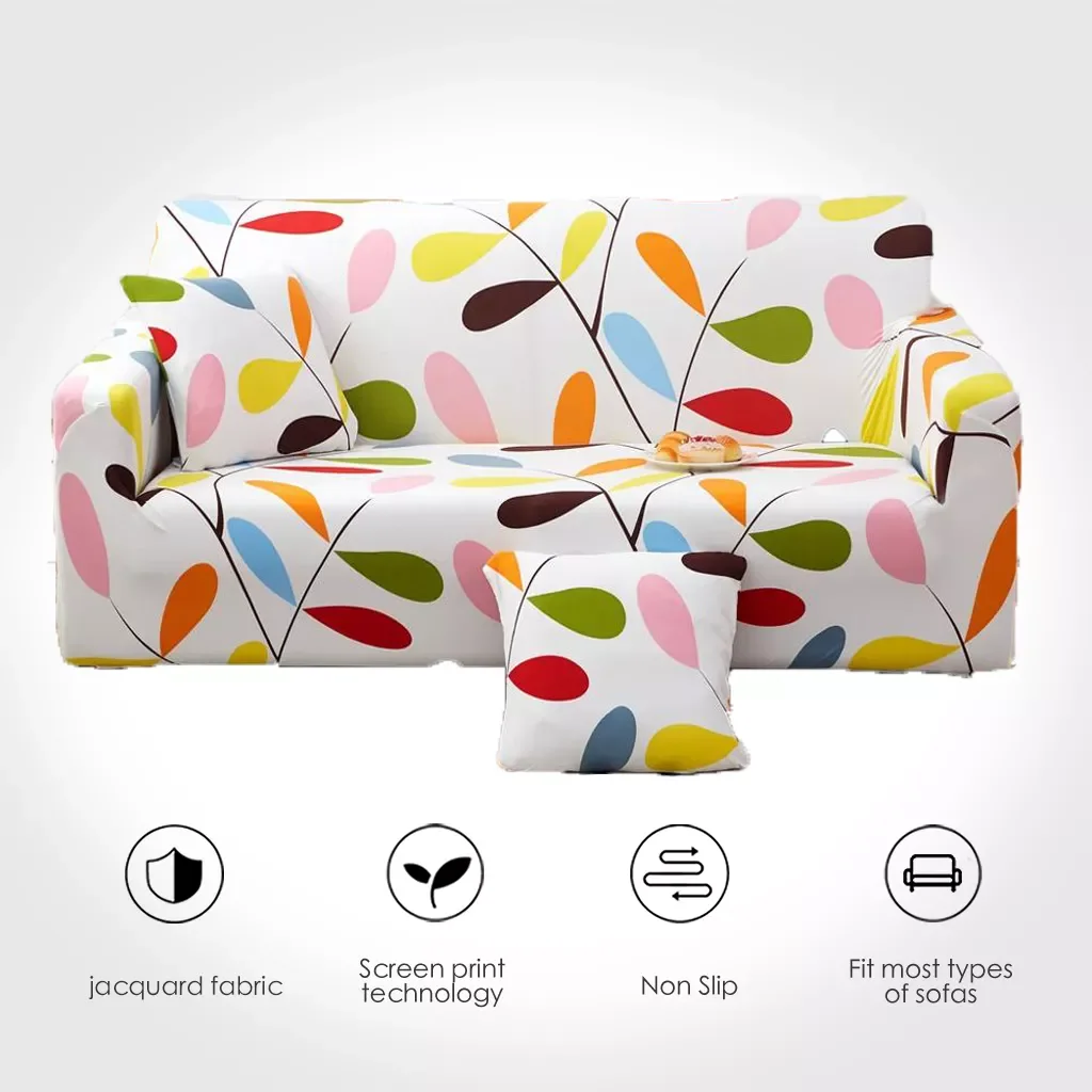 

for Sofa Elastic Couch Cover Armchair Sofa Slipcover Spandex for Living Room Corner L-shaped Sectional Couch 1PC