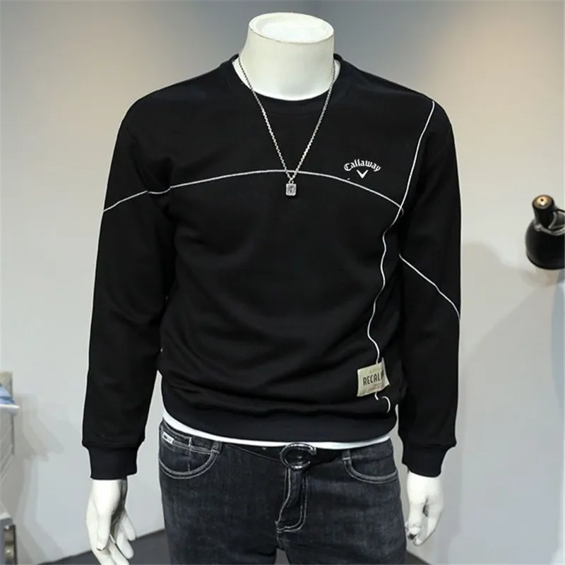 

Men Golf Clothing Sweater Autumn High Quality Outdoor Sport Ventilation Loose Bottomed Shirt Sweatshirt Golf Wear 2022 T-shirt