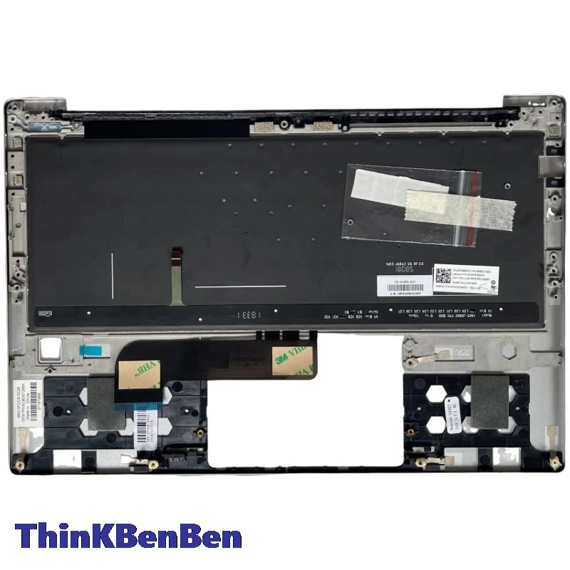 UKR украинская платиновая клавиатура верхний чехол для упора рук Lenovo Ideapad 730S Yoga S730