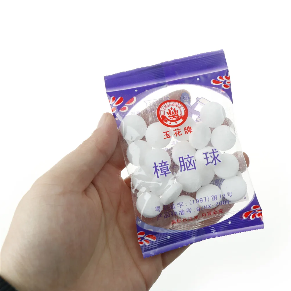 

20pcs/bag mouldproof Naphthalene mothball natural camphor ball wardrobe shoe odor removal insect-resistant moth-proofing