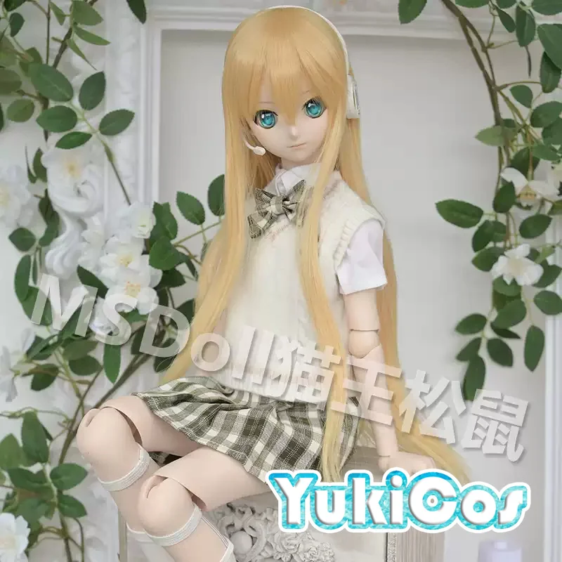 Использование куклы Аниме Комикс Идол Звезда Рин Желтые Светлые волосы 1/3 SD DD BJD
