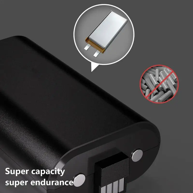 Для Xbox One Series аккумулятор для контроллера большой емкости 1200 мАч тип C быстрая