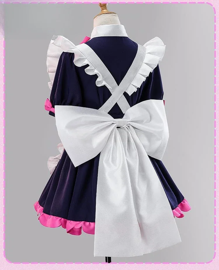 Аниме Akiba Maid War Wahira Nagomi, косплей Wahira NagomiMannen Ranko S-XL, платье горничной, женский костюм, костюм на Хэллоуин (art.: 3920cbe239e87) - 3920cbe239e87