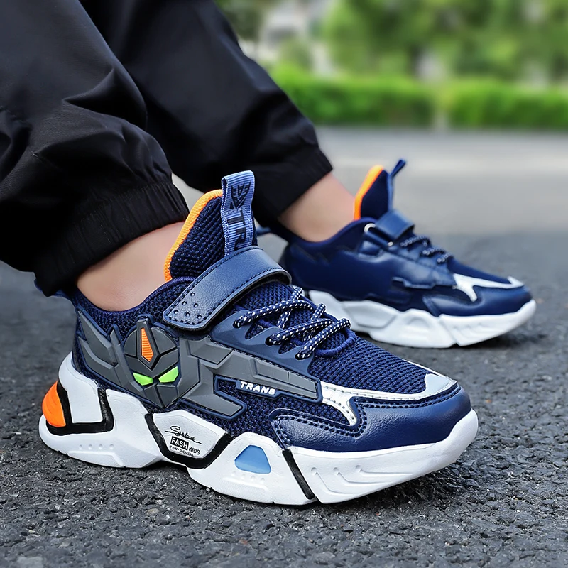 2023 Spring Kids Running Shoes Children's Fashion Running Tennis Casual Sneakers Breathable Boys Child Shoes Chaussure Enfant