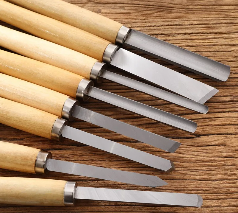 8 шт./набор ножи для резьбы по дереву