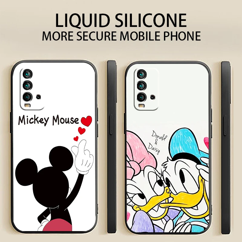 

Disney Cartoon Phone Case For Xiaomi Redmi Note 11S 11 Pro 4G 5G 11T ShockProof Luxury Ultra TPU Liquid Silicon Back Smartphone