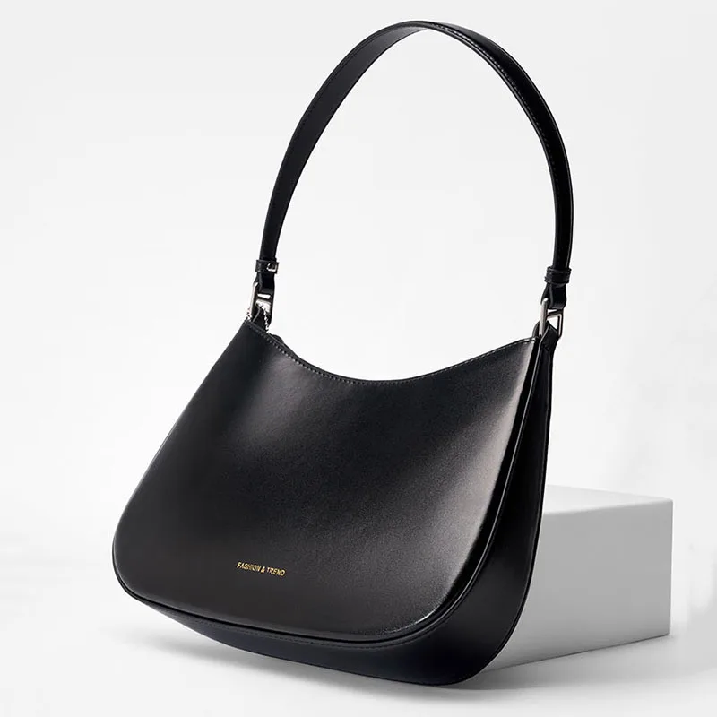 Luxury Female Bag Underarm Shoulder Bags Large Capacity Genuine Leather Handbag Commuter Casual Tote Bag Designer Messenger Bag