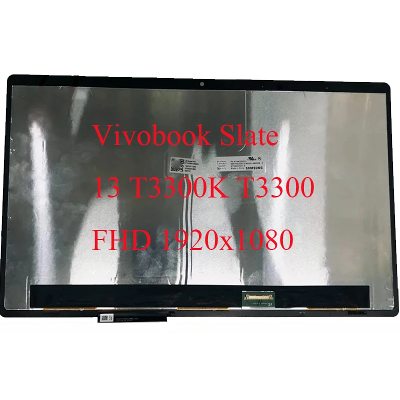 

13.3 Inch ATNA33XC21 For Asus Vivobook Slate 13 T3300k T3300 LCD Display Touch Screen Digitizer Assembly Replacement FHD