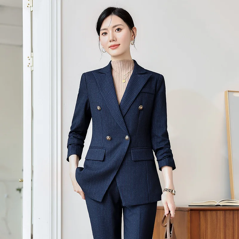 Высококлассный деловой костюм женский весенне-осенний общественный экзамен