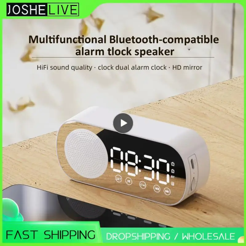 Radio Fm Large Display Battery Bedroom Living Room