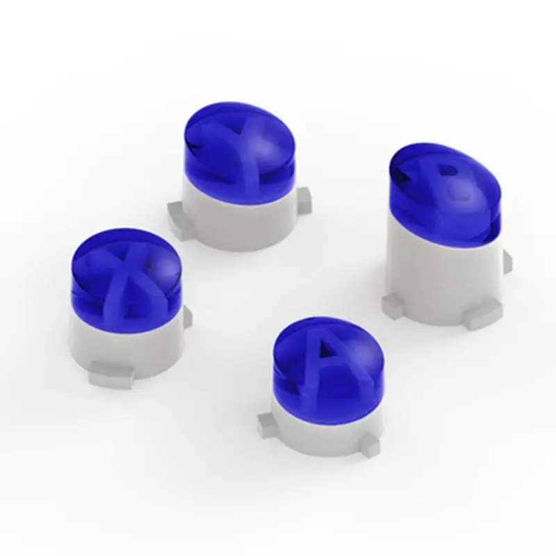 

For Xbox One Controller ABXY Buttons Mod Kit For XBOX One Slim/Xbox Elite Gamepads 10 Colors Transparent Repair Part