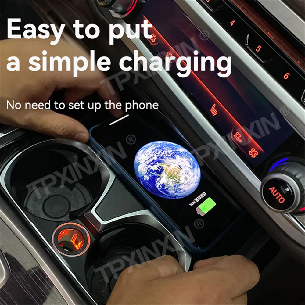 Для BMW 7 серии 2016 2017 2018 G11 G12 Автомобильное беспроводное зарядное устройство