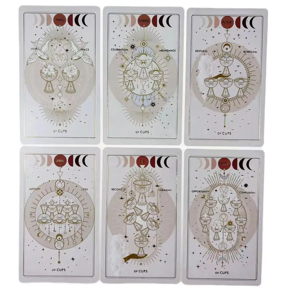 12*7 cm The Destiny Deck Tarot Cards