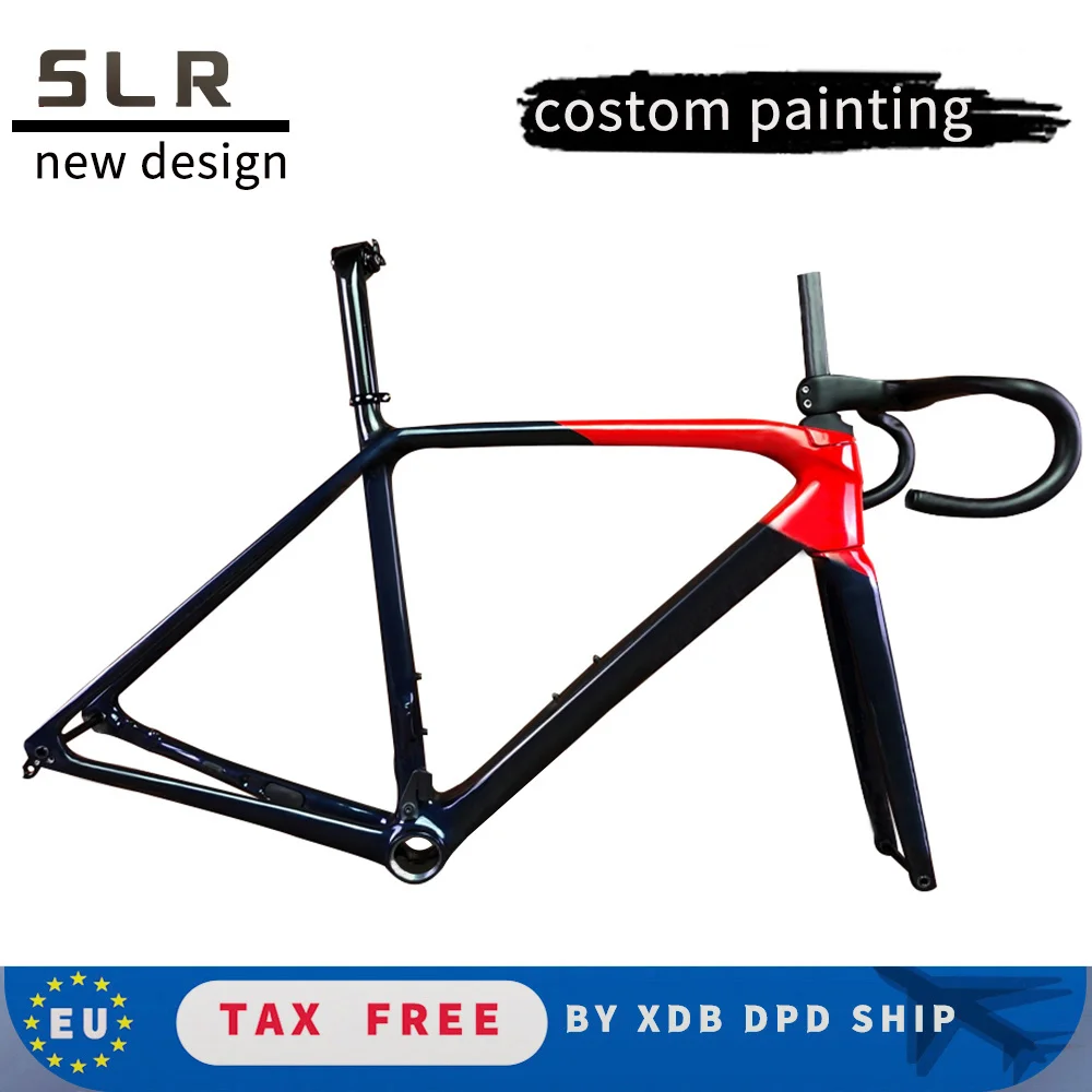 

NEW SLR 9 Full Carbon Road Bike Frame Bicycle Frameset Handlebar T47 Thread XDB DPD Available