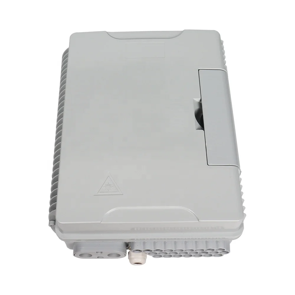 24 Core cajas de empalme de fibra Waterproof ip65 cable distribution box ftth aerial terminal box