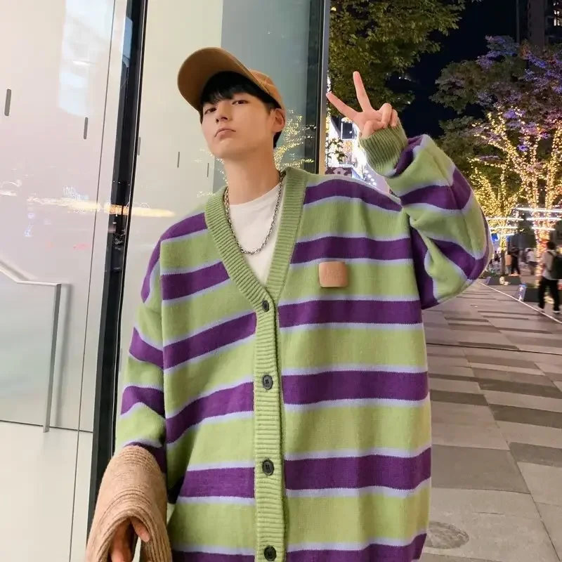 Винтажный вязаный свитер большого размера куртка-кардиган в консервативном