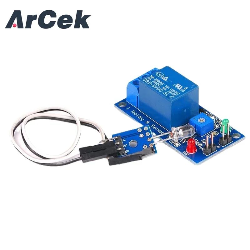 Нормально замкнутый модуль датчика вибрации 5 В 12 релейный 2-в-1 сигнализации