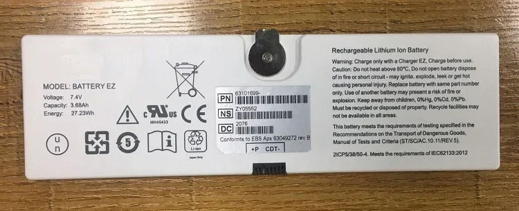 Новый год аккумулятора для TRIXELL EZ DR Аккумулятор с плоской панелью