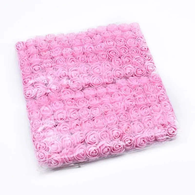 

144 шт., искусственный цветок, пенопластовая пряжа, роза, уличная защита от ультрафиолета, рождественский сад, арка, венок, свадебный фестиваль, дом, сделай сам, коробка конфет