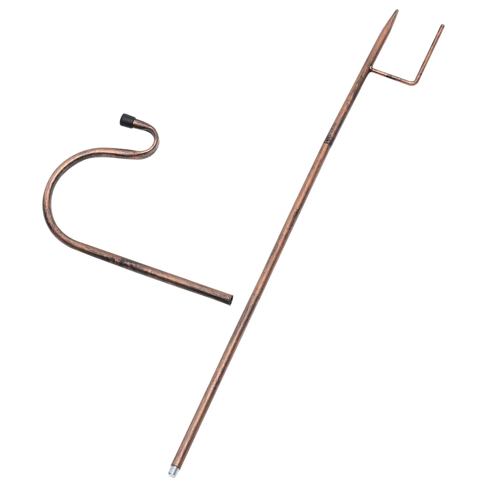 

Boom Streetlamp Hook Bird Feeder Hanging Metal Light Hooks Iron Hanger Garden Inserted