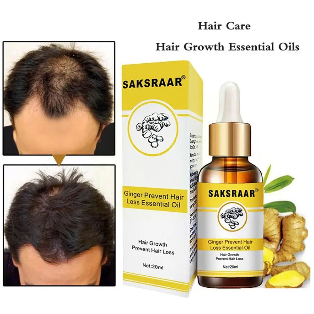 

Saksraar Ginger Prevent Hair Loss Essential Oil Hair Hair Hair Growth Ginger Shampoo Hair Essential Grow Dense Oil Regrowth P2Y6