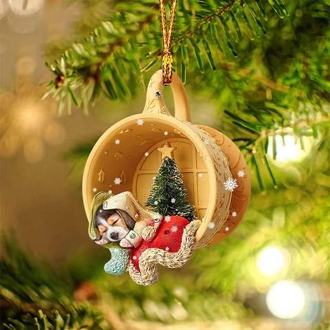 Рождественские украшения, акриловые подвески, рождественская елка, подвесные украшения, рождественские подарки, праздничные аксессуары