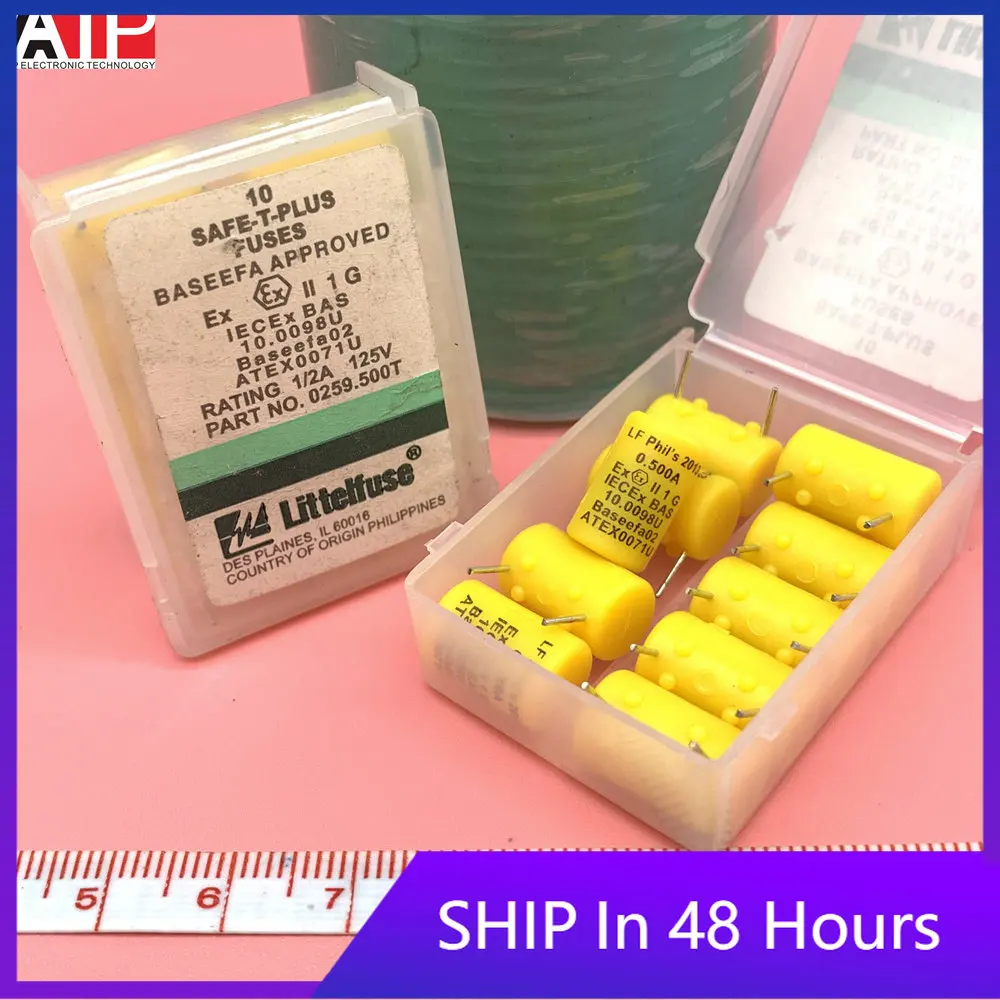 

Импортная трубка плавкого предохранителя ATEX0071U 0259,500 в 1/2A 125 a мА 10.0098U, 1 шт., подлинный плавкий предохранитель, добро пожаловать за консультац...