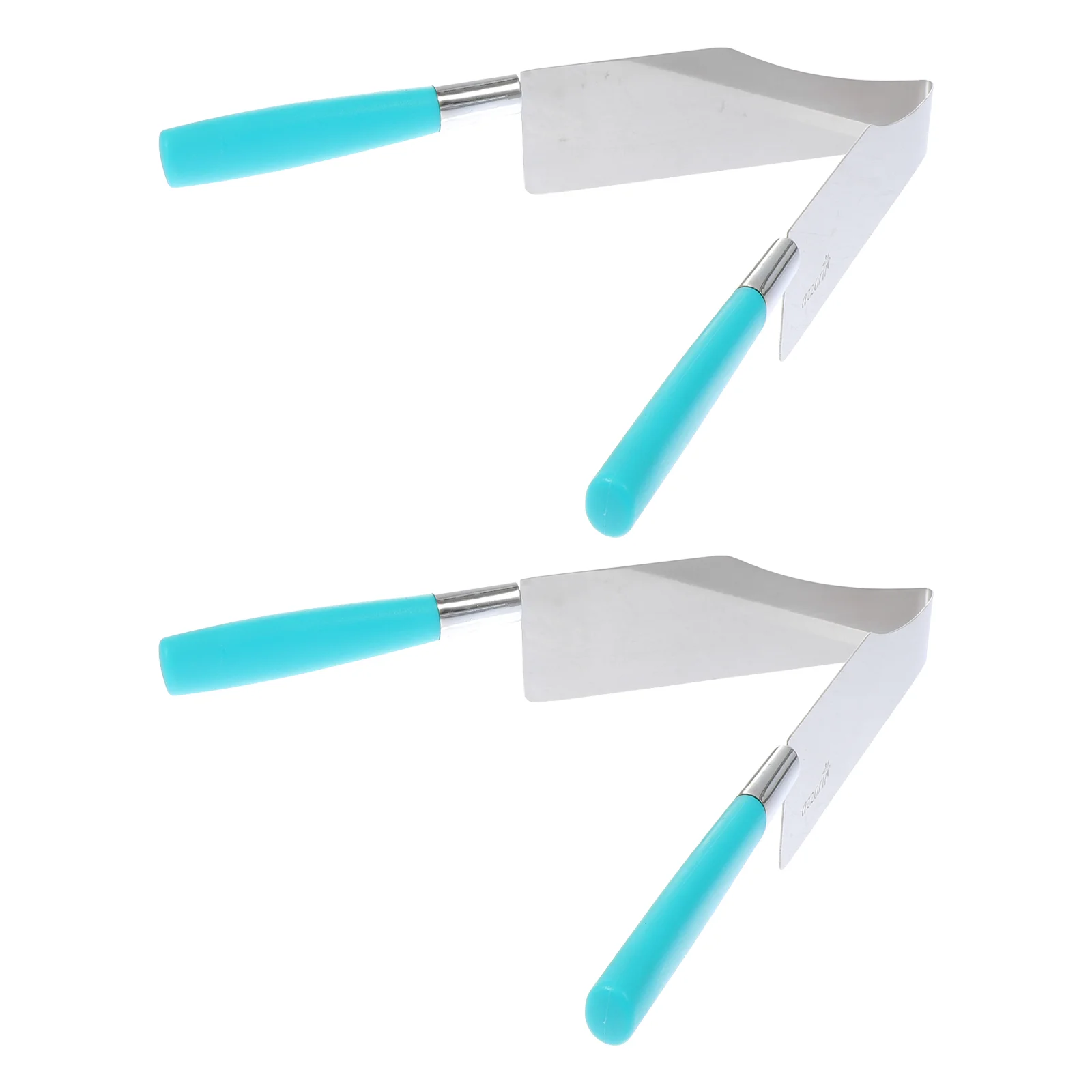 

2pcs spatula cake slicer metal pie cake lifter tools stainless steel cake server for cakes pie desserts pizza kitchen cake