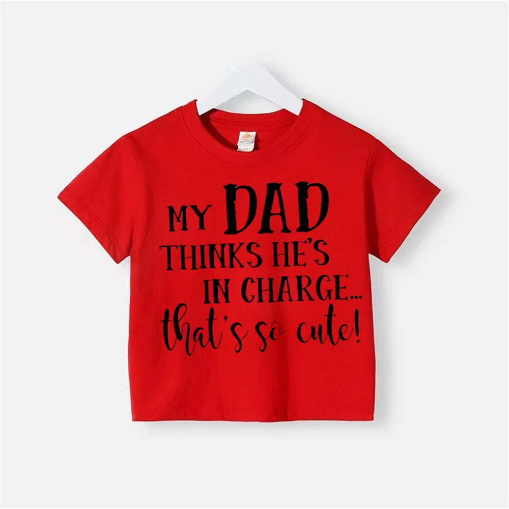 Хлопковая футболка унисекс с короткими рукавами и мультяшным принтом для детей