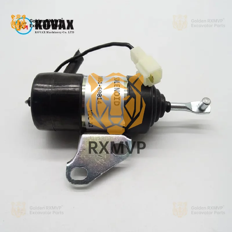 Для трактора 16851-60014 Электромагнитный клапан остановки 12 В для экскаватора bx1800d