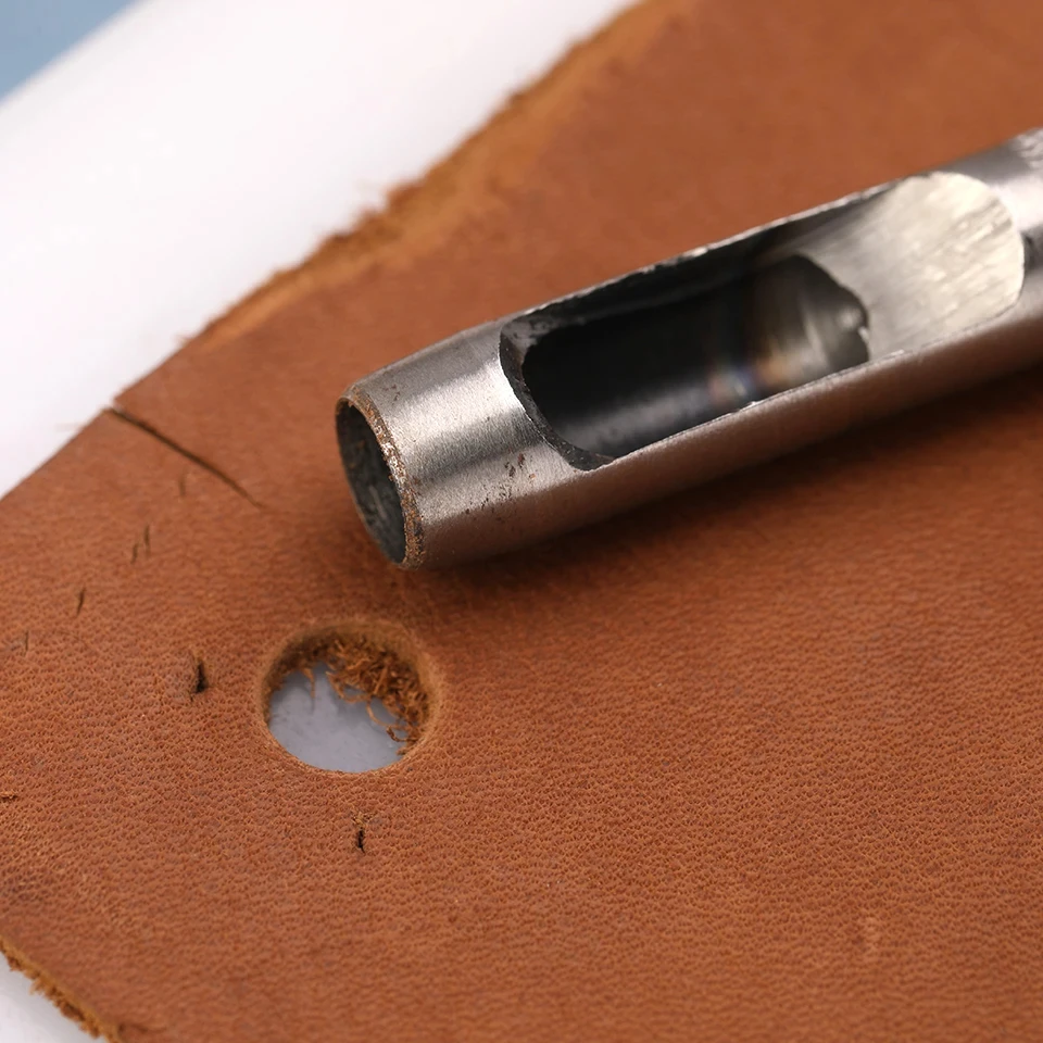 12-15 шт./набор ручной перфоратор для кожи 1-11 мм