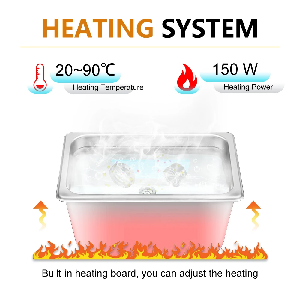 Ультразвуковая стиральная машина 2L 60W / 120W Ultrason с ...
