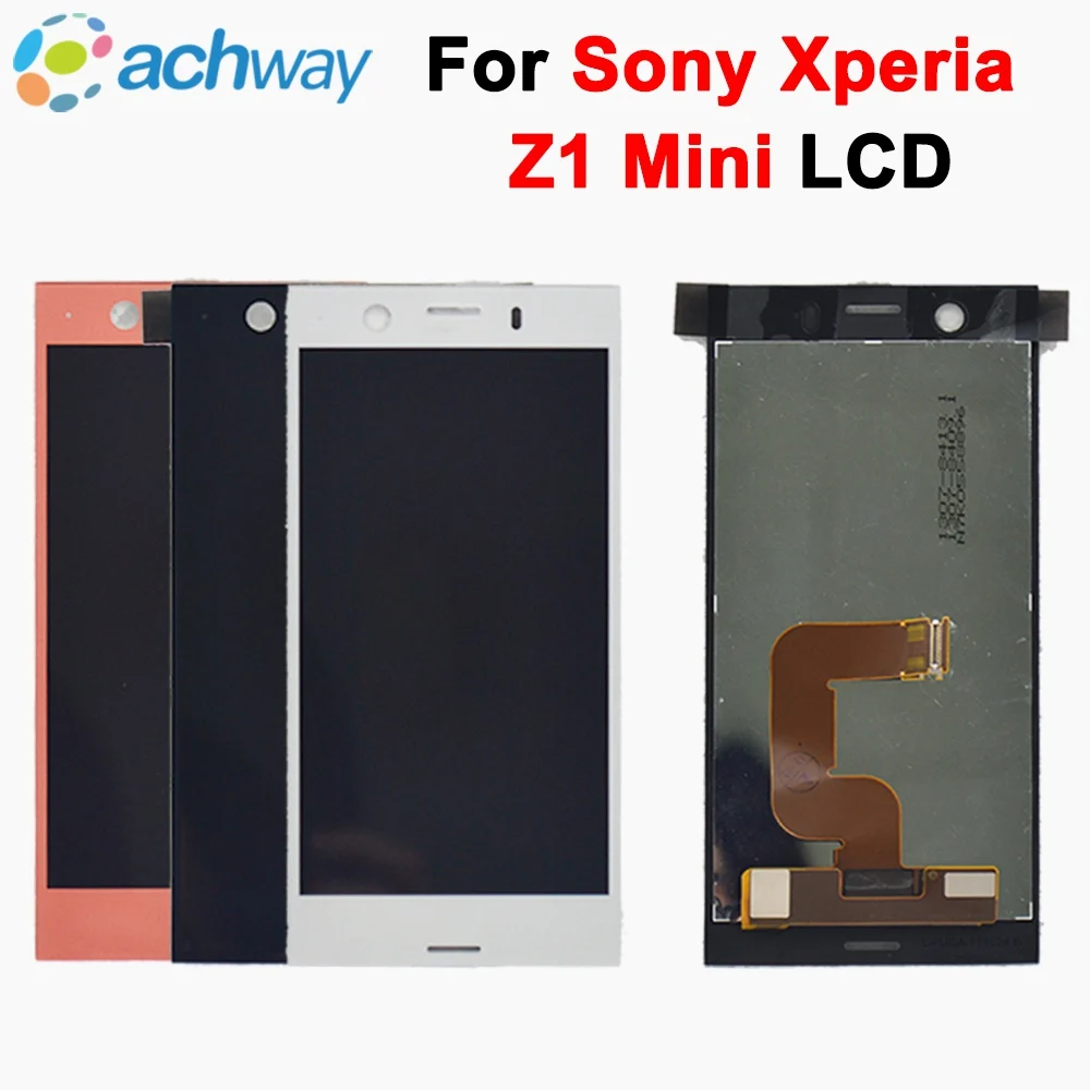 ЖК-дисплей для Sony Z1 Compact Mini D5503 M51w z1, сенсорный экран с дигитайзером в сборе с рамкой и инструментами для Sony Z1 mini LCD