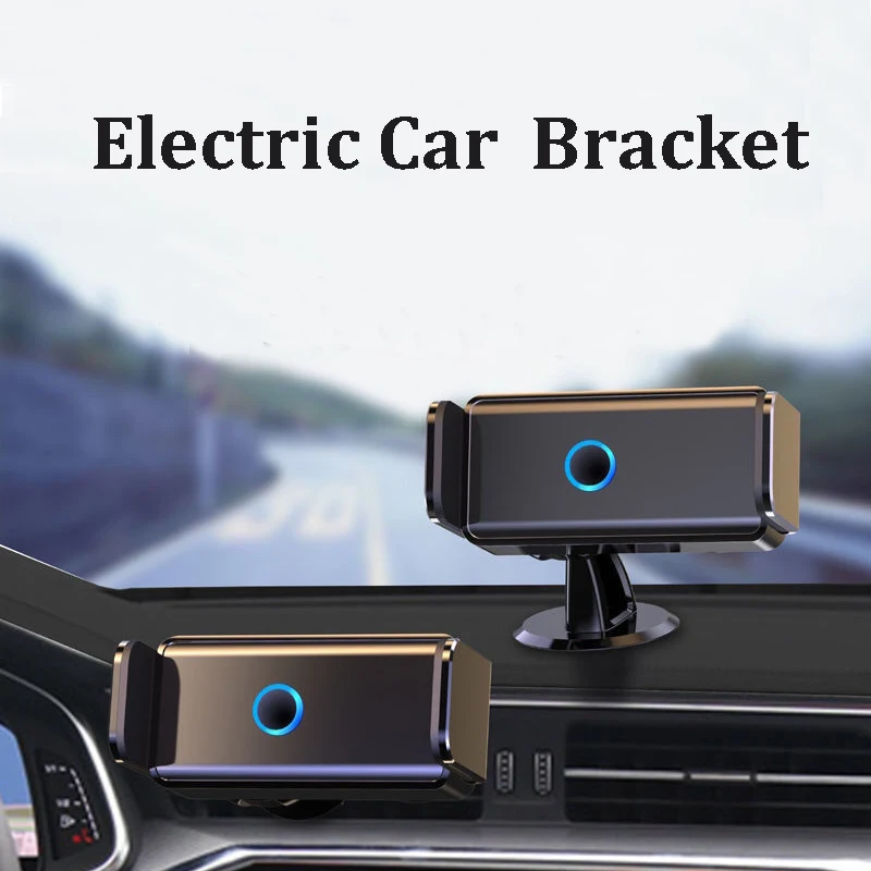 

360° Rotation Car Smart Electric Locking Mobile Phone Support Holder Universal Auto Clamping Car Phone Holder