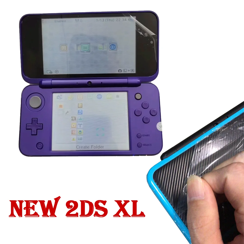 Фото Новая мобильная игровая консоль 2DS XL/LL в стиле ретро с оригинальной восстановленной разблокированной IPS-экраном ФБР — новые бесплатные игры 2DS XL/LL №3