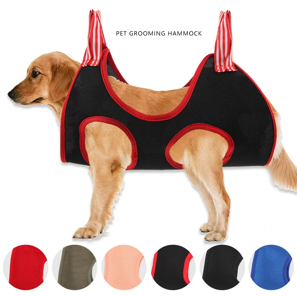 

Pet Cat Grooming Hammock Dog Nail Cutting Beauty Hammock Pets Trimming Restraint Bag Hanging Hammock Dog Supplies